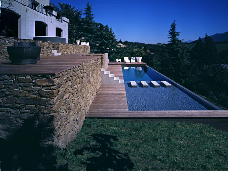 Pareti BTP Maconnerie Gresivaudan Villa Architecture 7
